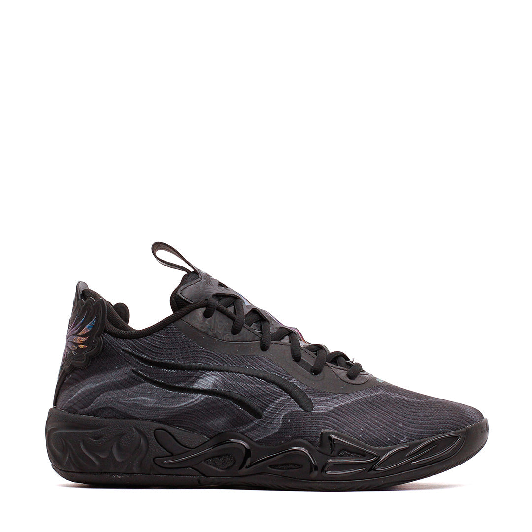 Puma Basketball Men LaMelo Ball MB.04 Lo Team Black Dark Amethyst 312174-01 - FOOTWEAR - Canada Main image