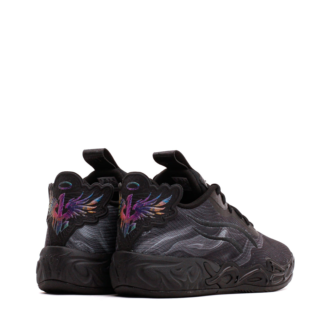 Puma Basketball Men LaMelo Ball MB.04 Lo Team Black Dark Amethyst 312174-01 - FOOTWEAR - Canada