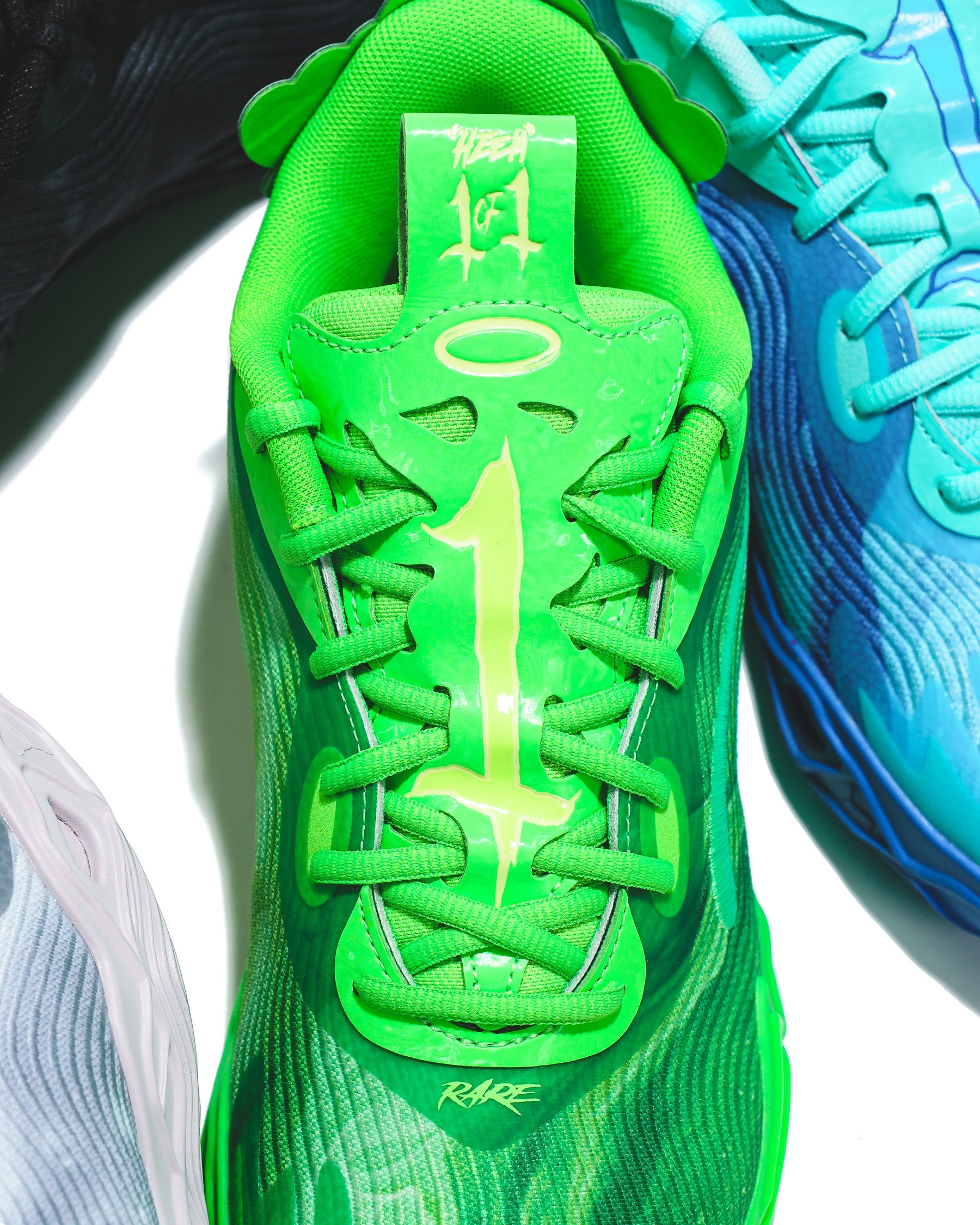 Puma Basketball Men LaMelo Ball MB.04 Lo Team Green Glare 312174-04 - FOOTWEAR - Canada