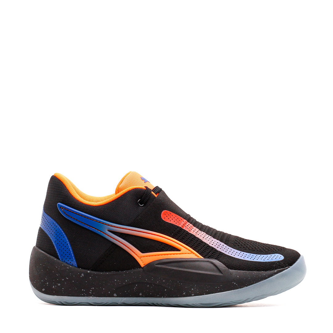 Puma Men Rise Nitro RJ Black Orange Blue 377388-02 - FOOTWEAR - Canada Main image
