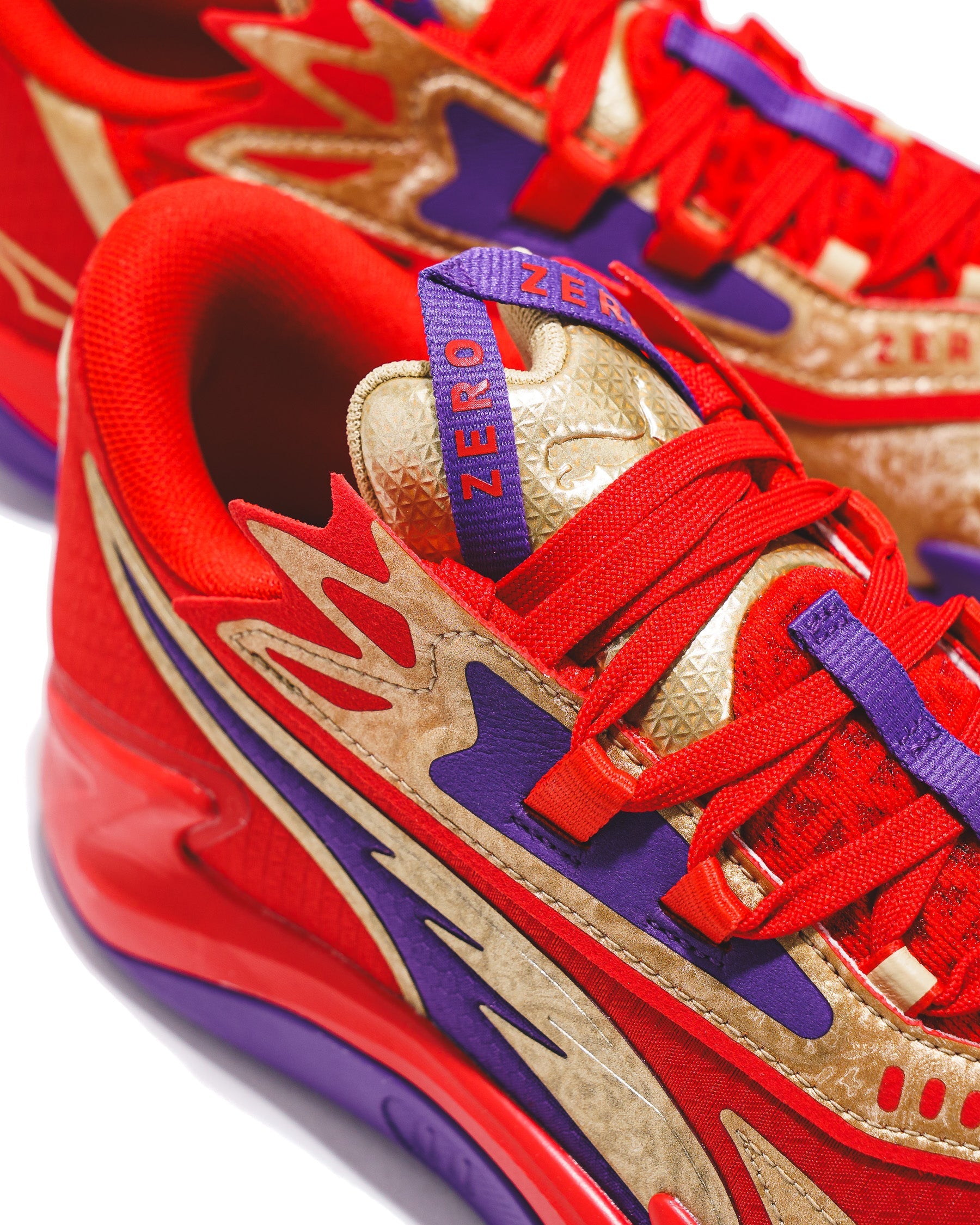 Puma Basketball Men Scoot Zeros 2 Gold D.D. 312229-01 - FOOTWEAR - Canada