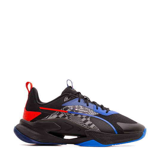 Puma Men BMW MMS LGND Renegade Black Cobalt Red 307501-01 - FOOTWEAR - Canada