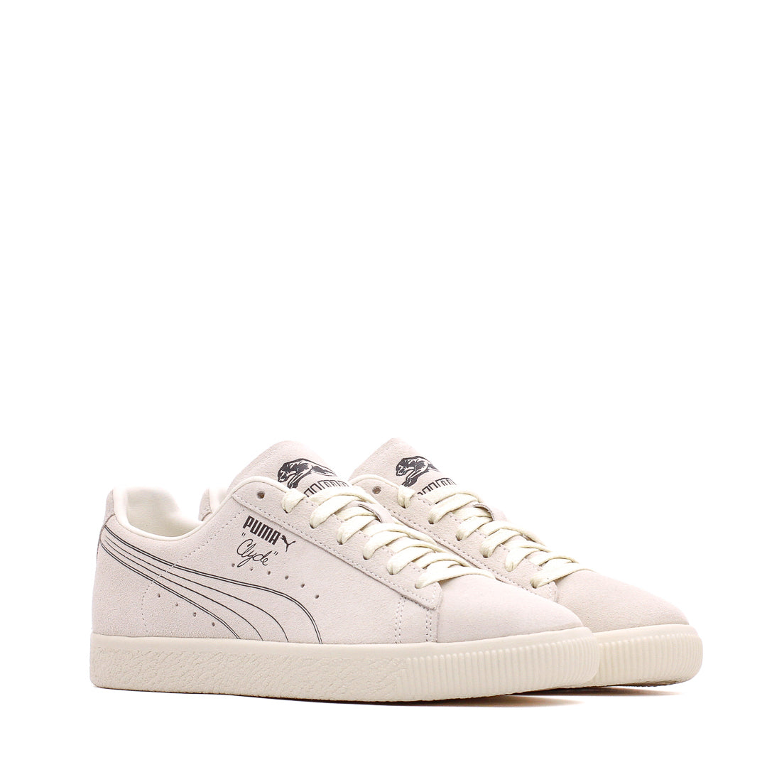 Puma Men Clyde No. 1 Frosted Ivory Smokey Gray 389555 01