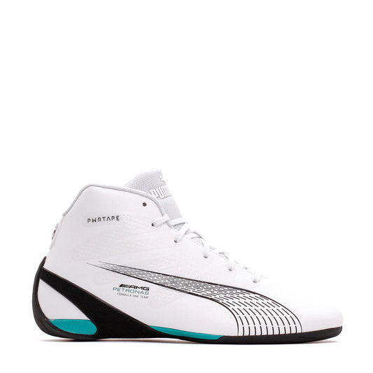 Puma Men MAPF1 Carbon Cat Mid White Green Black 307544-01 - FOOTWEAR - Canada