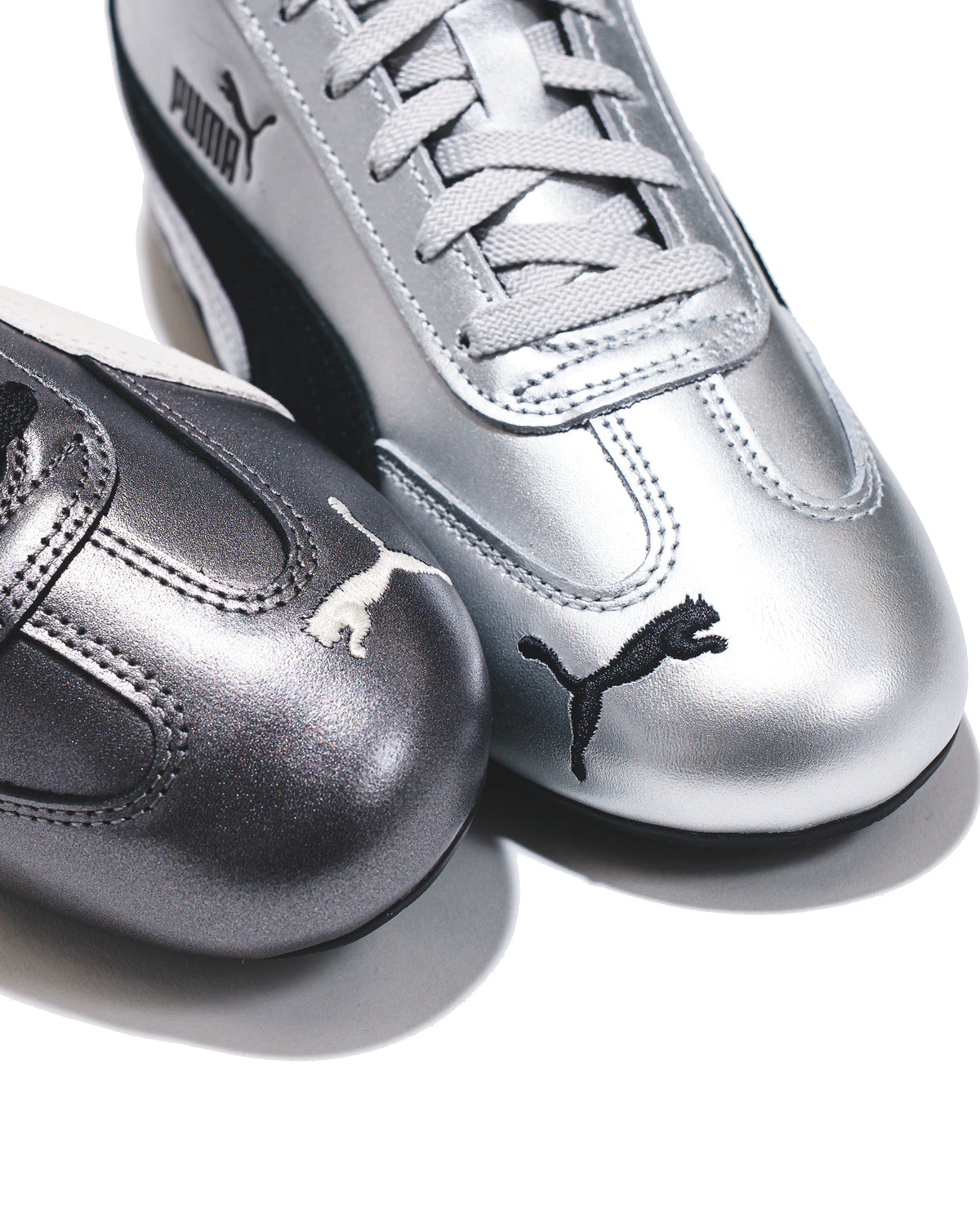 Puma Women Speedcat Metallic Black Warm White 405357 02 FOOTWEAR Canada