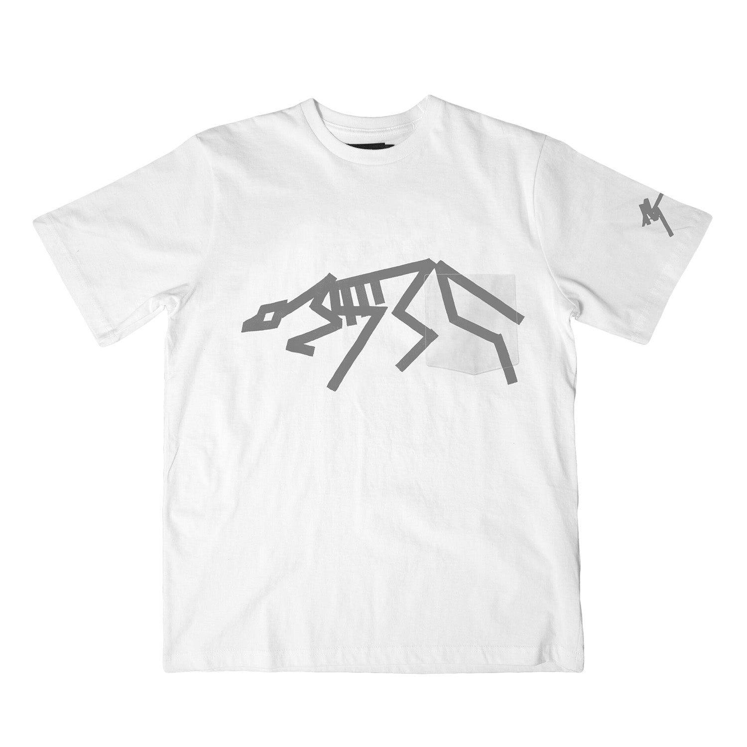 Raised By Wolves AG Stalk Pocket Tee White - T-SHIRTS - Canada