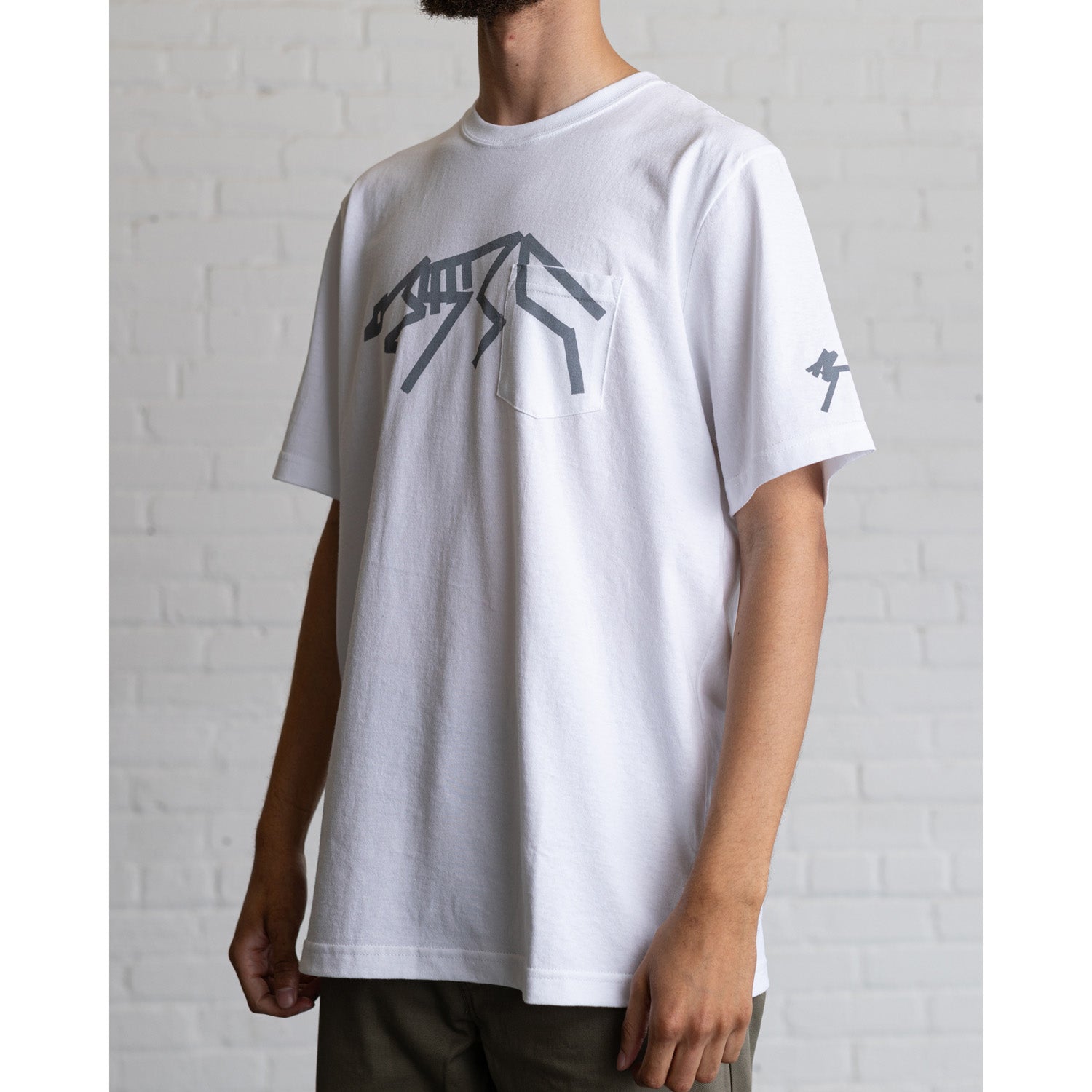 Raised By Wolves AG Stalk Pocket Tee White - T-SHIRTS - Canada