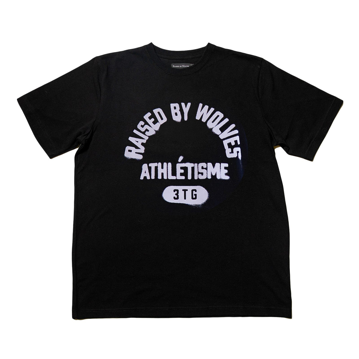 Raised By Wolves Athletisme Tee Black - T-SHIRTS - Canada