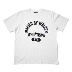 Raised By Wolves Athletisme Tee White - T-SHIRTS - Canada