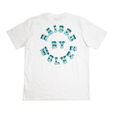 Raised By Wolves Chrome Wheel Tee White - T-SHIRTS - Canada