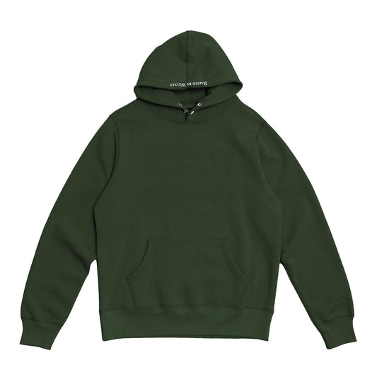 Raised By Wolves Classic Heavyweight Snap Hoodie Green - SWEATERS - Canada