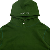 Raised By Wolves Classic Heavyweight Snap Hoodie Green - SWEATERS - Canada