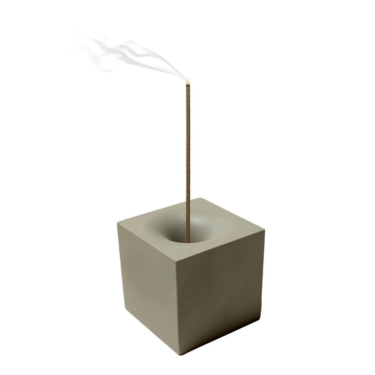 Raised By Wolves Concrete Incense Cube Gray - ACCESSORIES - Canada Main image