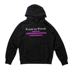 Raised By Wolves DMA Snap Hoodie Black - SWEATERS - Canada