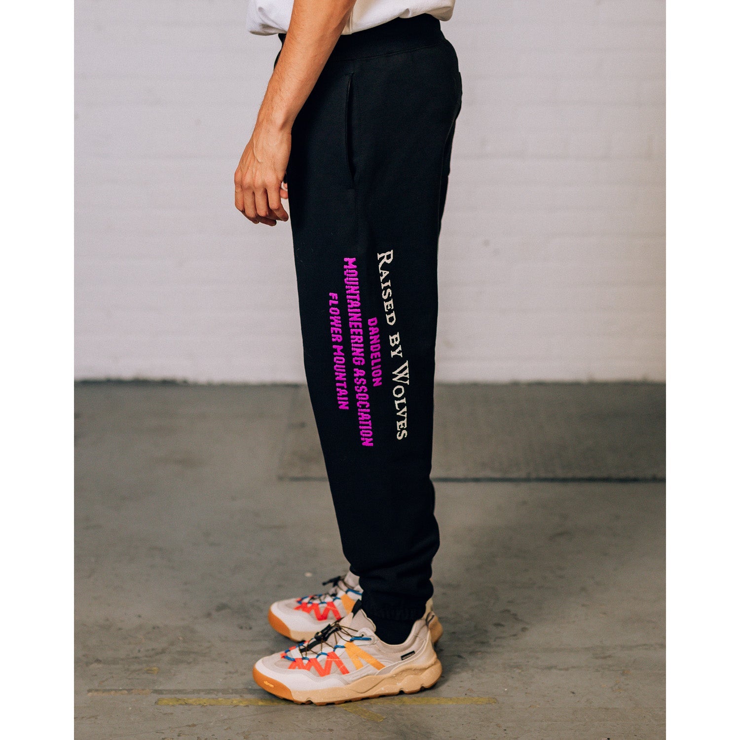 Raised By Wolves DMA Sweatpants Black - BOTTOMS - Canada