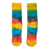 Raised By Wolves Fuck Off Crew Socks Rainbow - ACCESSORIES - Canada