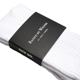 Raised By Wolves Fuck Off Crew Socks White - ACCESSORIES - Canada