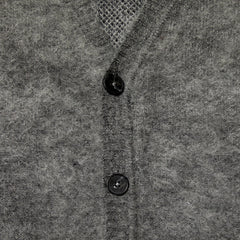 Raised By Wolves Molotov Cardigan Charcoal - TOPS - Canada
