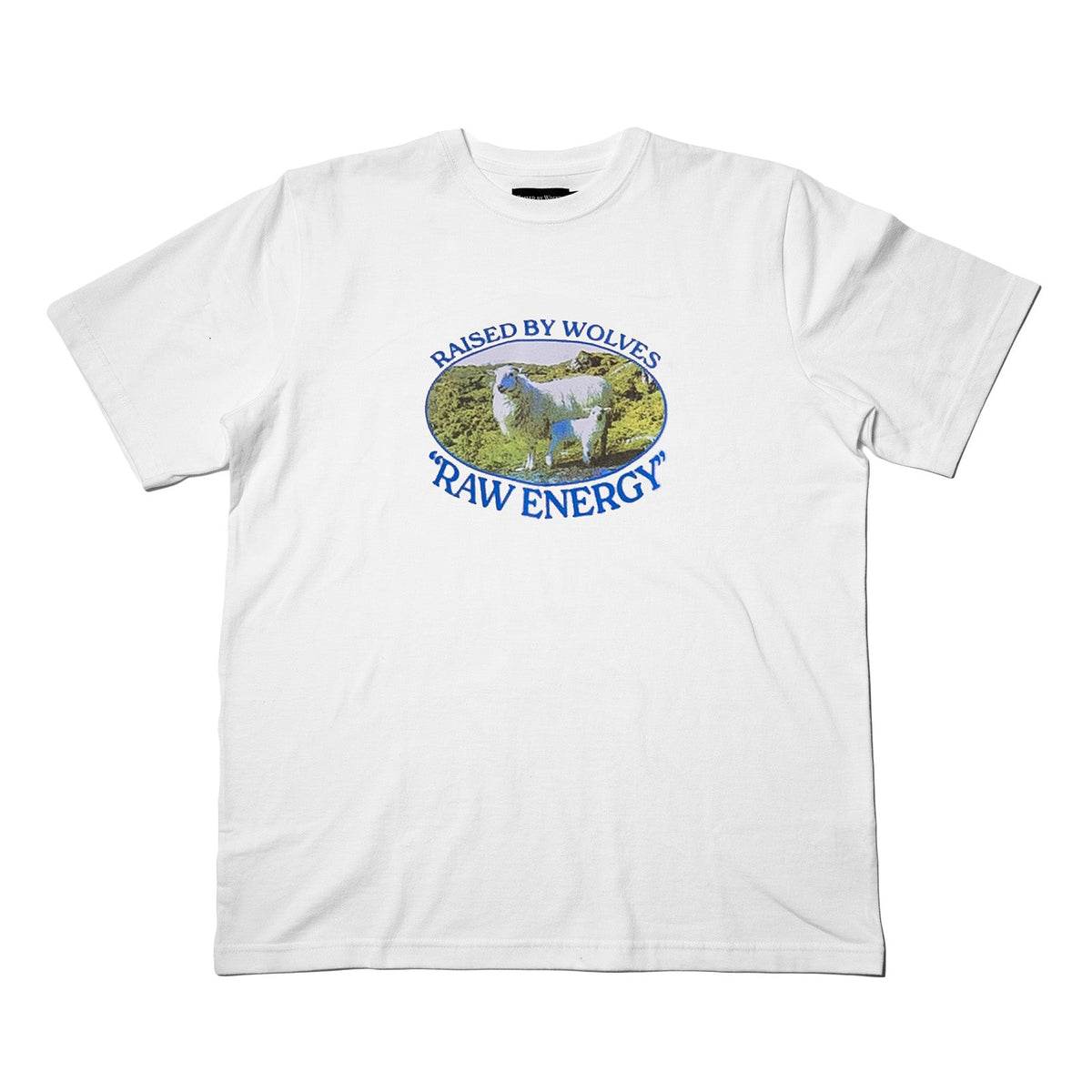 Raised By Wolves Raw Energy Tee White - T-SHIRTS - Canada