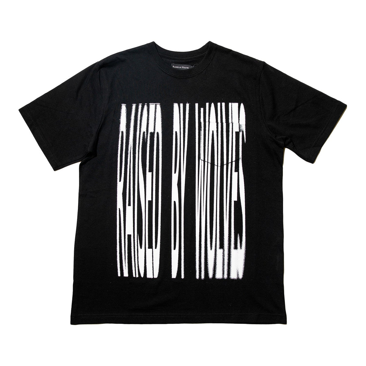 Raised By Wolves Stretch Tee Black - TOPS - Canada