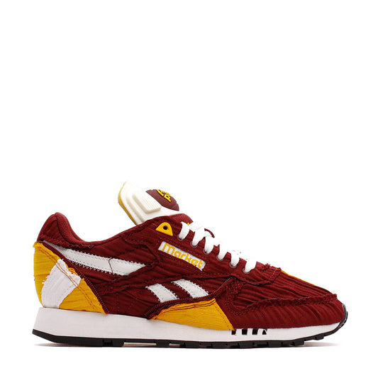 Reebok Classic x MARKET Men Leather Pump Burgundy 100069829 - FOOTWEAR - Canada