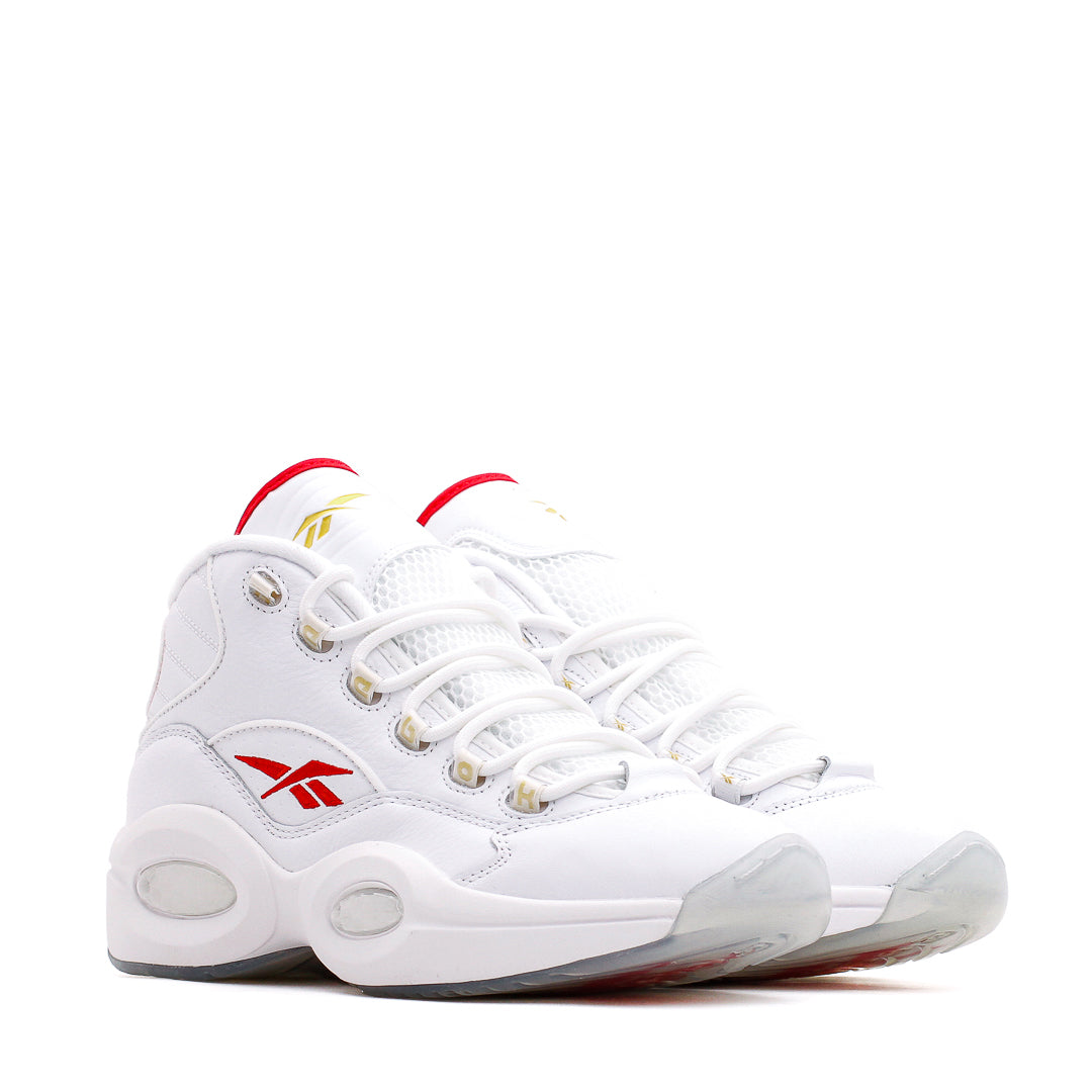 Reebok Classics Men Question Mid Allen Iverson White Red GX0230 - FOOTWEAR - Canada