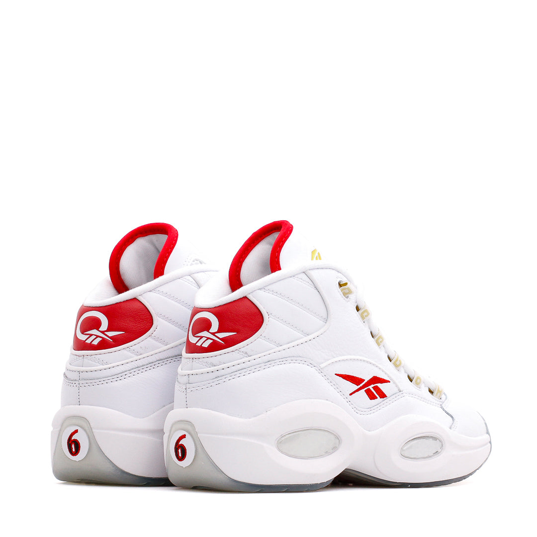 Reebok Classics Men Question Mid Allen Iverson White Red GX0230 - FOOTWEAR - Canada