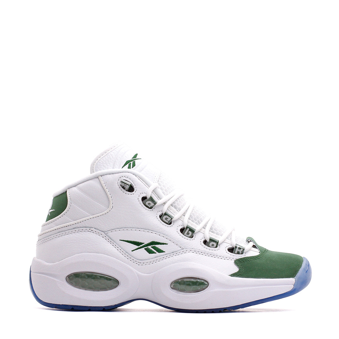 Reebok Classics Men Question Mid Allen Iverson White Green ID6690 - FOOTWEAR - Canada Main image