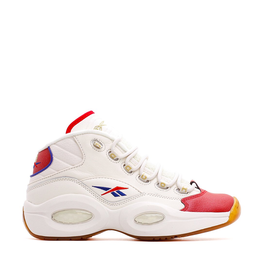 Reebok Classics Men Question Mid Allen Iverson White Red Blue GZ7099 - FOOTWEAR - Canada Main image