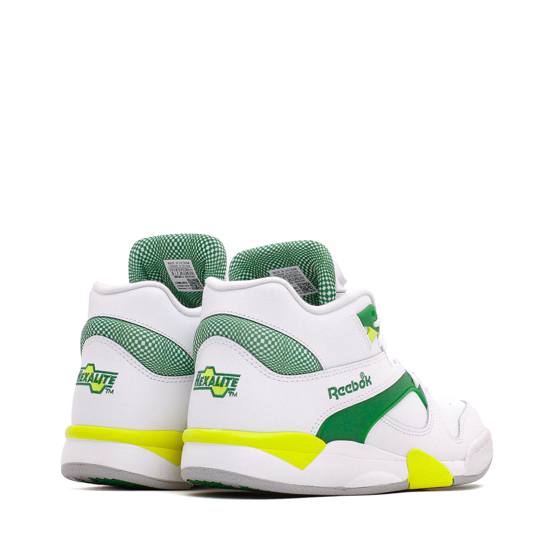 Reebok Basketball Men Court Victory Pump White Green 100203282 - FOOTWEAR Canada