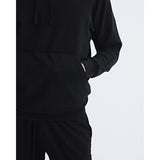Reigning Champ Men Knit Lightweight Terry Classic Hoodie track Black RC-3731-BLK - SWEATERS - Canada