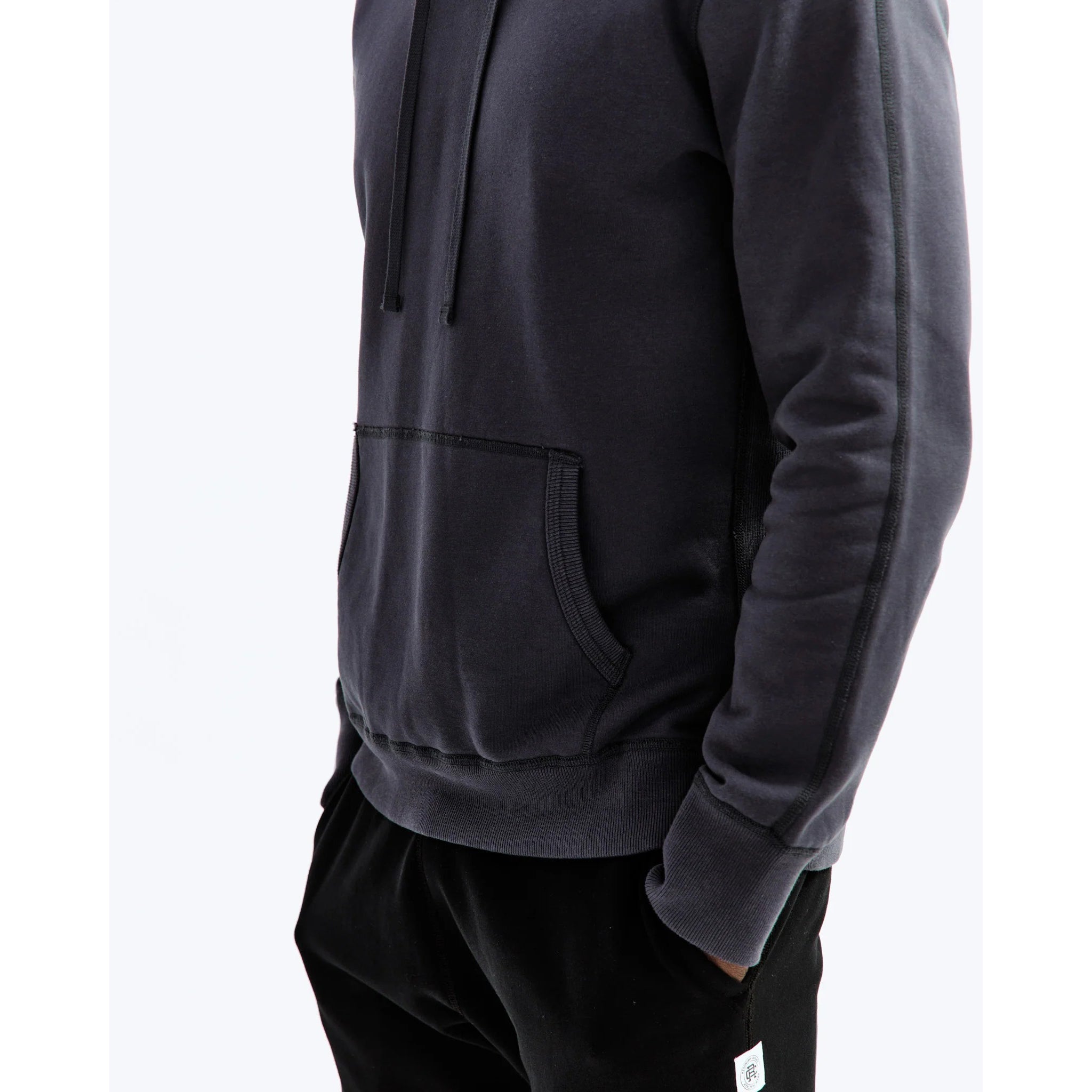 Reigning Champ Men Knit Mid Wt Terry Pullover Hoodie Midnight RC-3206-MID - SWEATERS - Canada