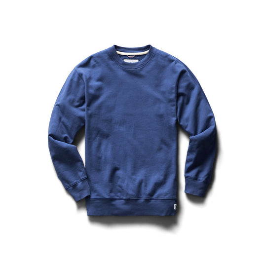 Reigning Champ Men Knit Midweight Terry Classic Crewneck Lapis RC-3883-LAP - SWEATERS - Canada