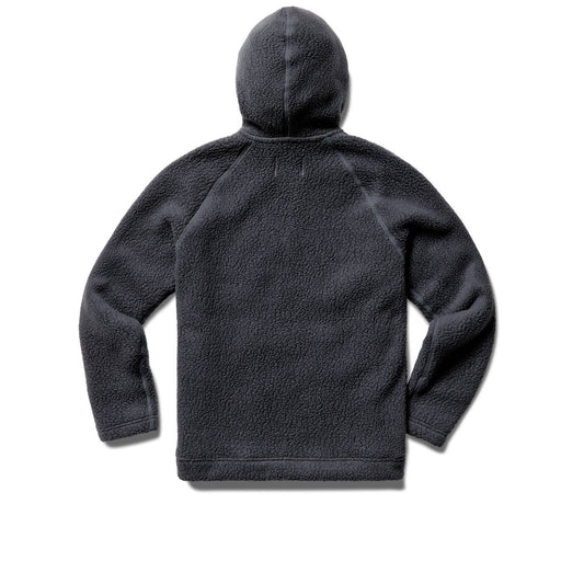 Reigning Champ Men Knit Polartec Sherpa Fullzip Hoodie Midnight RC-3834-MID - SWEATERS - Canada