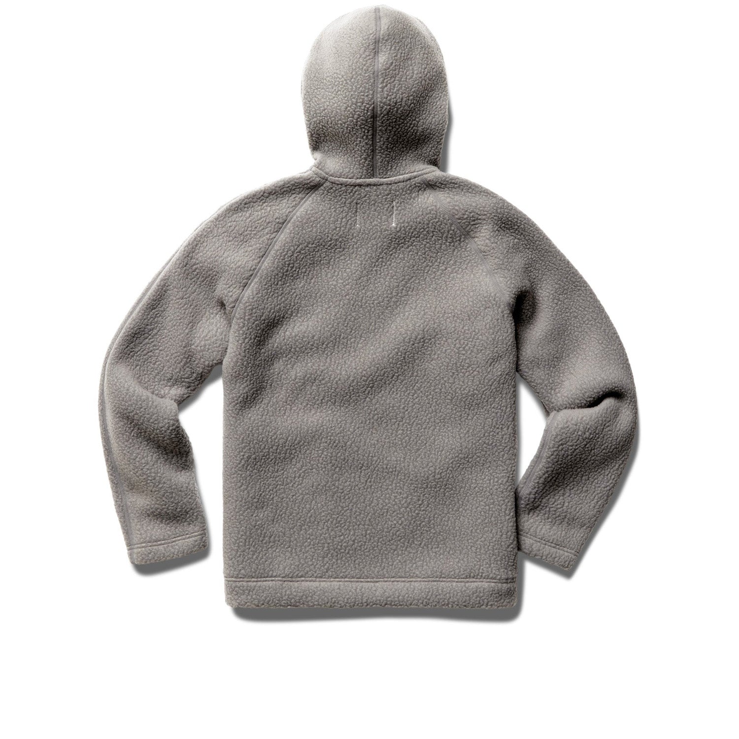 Reigning Champ Men Knit Polartec Sherpa Fullzip Hoodie Quarry RC-3834-QUA - SWEATERS - Canada