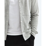 Reigning Champ Men Lightweight Terry Cardigan Heather Grey RC-3908-HGRY - TOPS - Canada