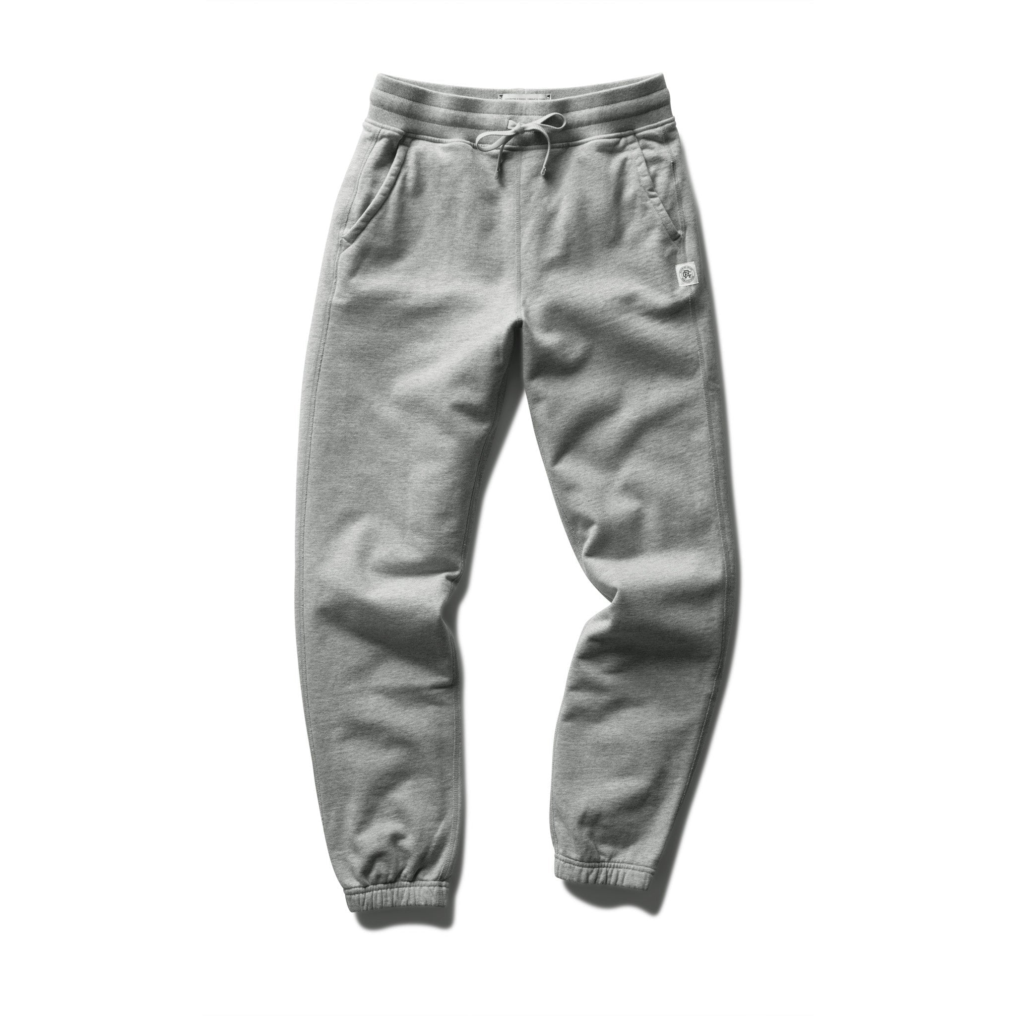Reigning Champ Men Lightweight Terry Cuffed Sweatpant Black RC-5443-HGRY - BOTTOMS - Canada