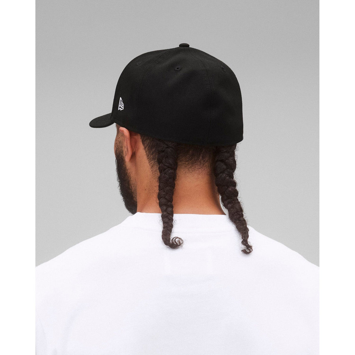 Reigning Champ Men Woven New Era Low Pro 59Fifty Arch Logo Cap Black White - HEADWEAR - Canada
