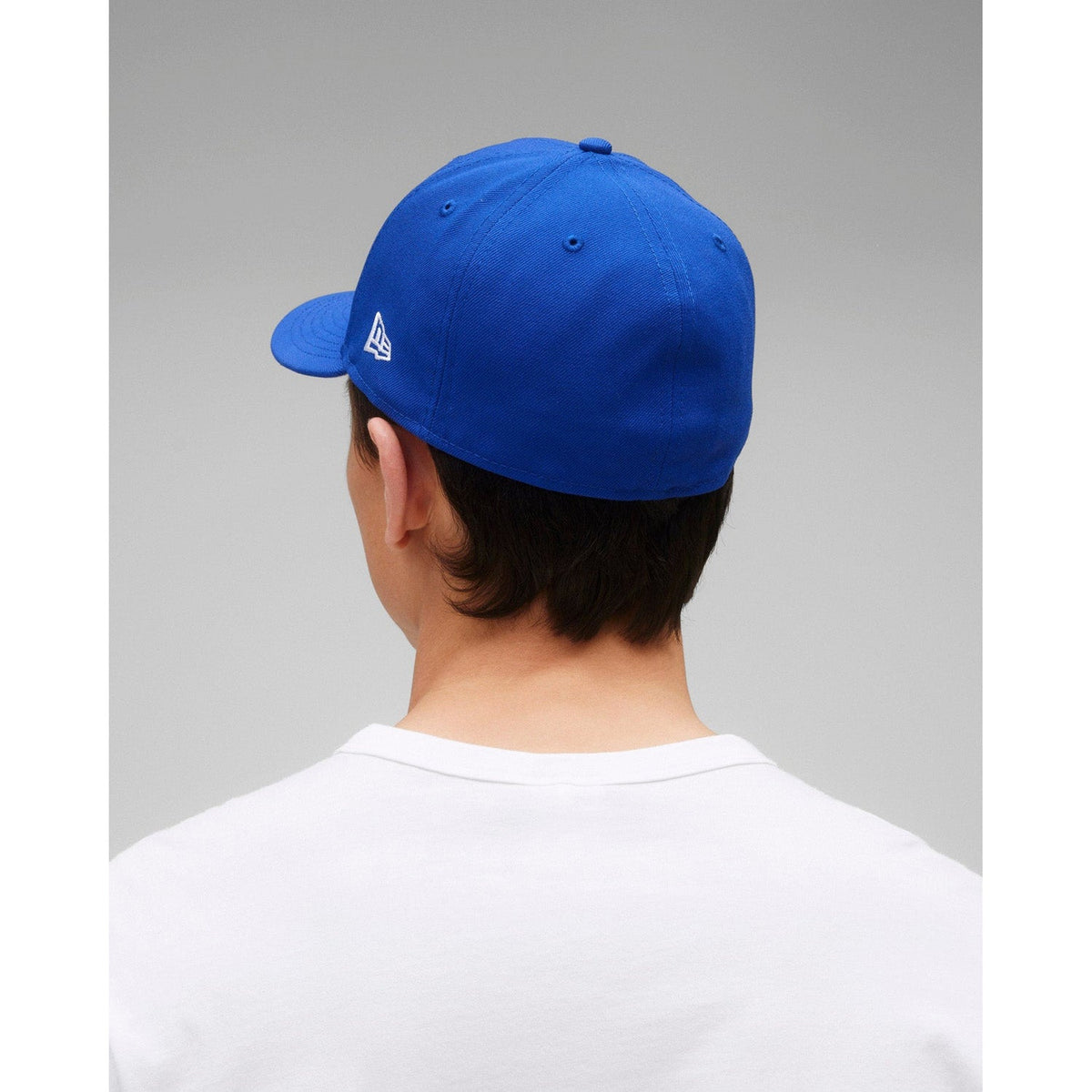 Reigning Champ Men Woven New Era Low Pro 59Fifty Arch Logo Cap Blue White - HEADWEAR - Canada