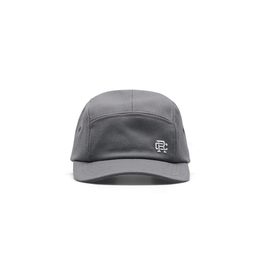 Reigning Champ Woven Wool Monogram 5-Panel Cap Carbon RC-7380-CBN - HEADWEAR - Canada