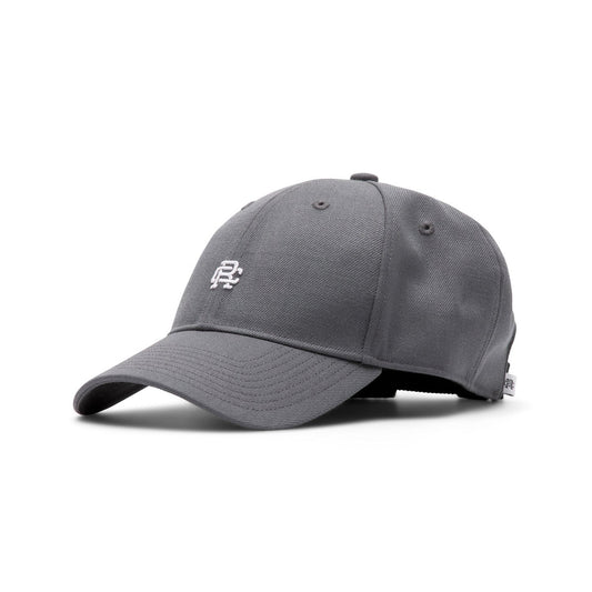 Reigning Champ Woven Wool Monogram 6-Panel Cap Carbon RC-7349-CBN - HEADWEAR - Canada
