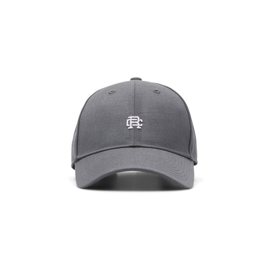 Reigning Champ Woven Wool Monogram 6-Panel Cap Carbon RC-7349-CBN - HEADWEAR - Canada