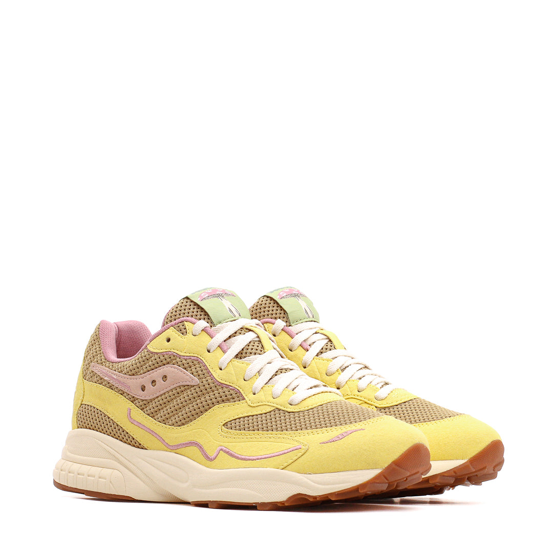 Saucony Men 3D Grid Hurricane Mushroom Tan Yellow S70747-1 Secondary image