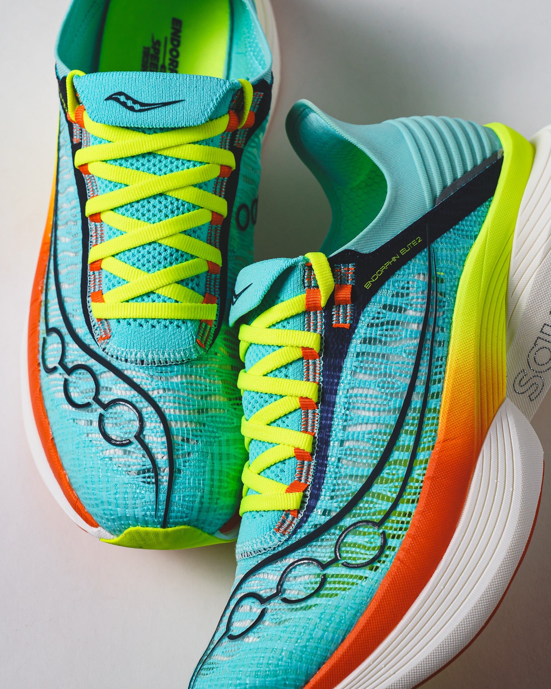 Saucony Men Endorphin Elite 2 Splash Fire S30994-131 - FOOTWEAR - Canada