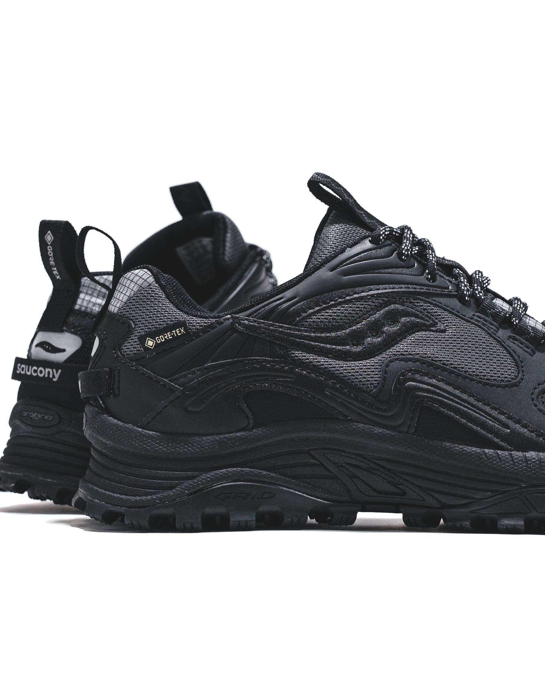 Saucony Men Grid Aura X GTX Black S70925-1 - FOOTWEAR - Canada