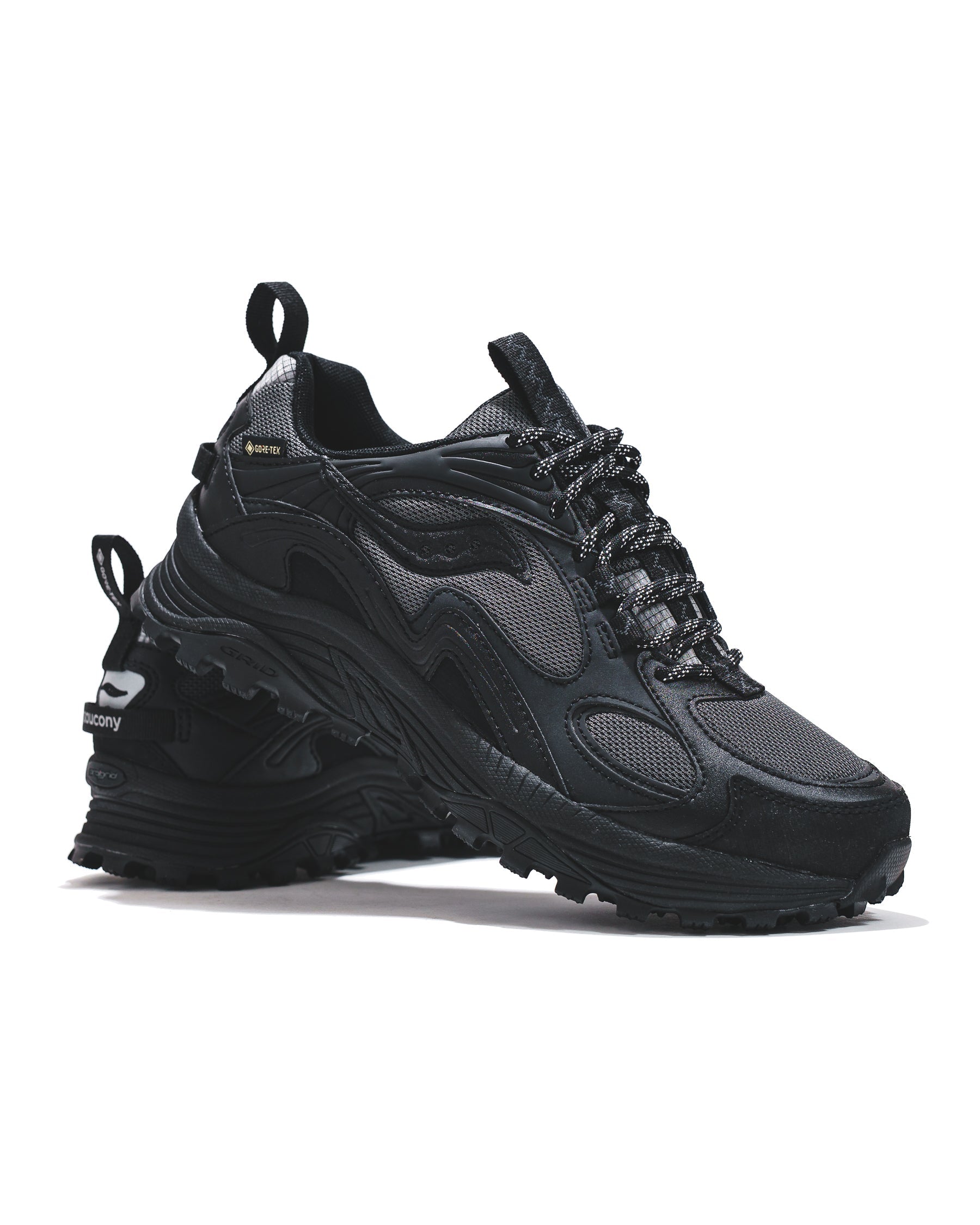 Saucony Men Grid Aura X GTX Black S70925-1 - FOOTWEAR - Canada