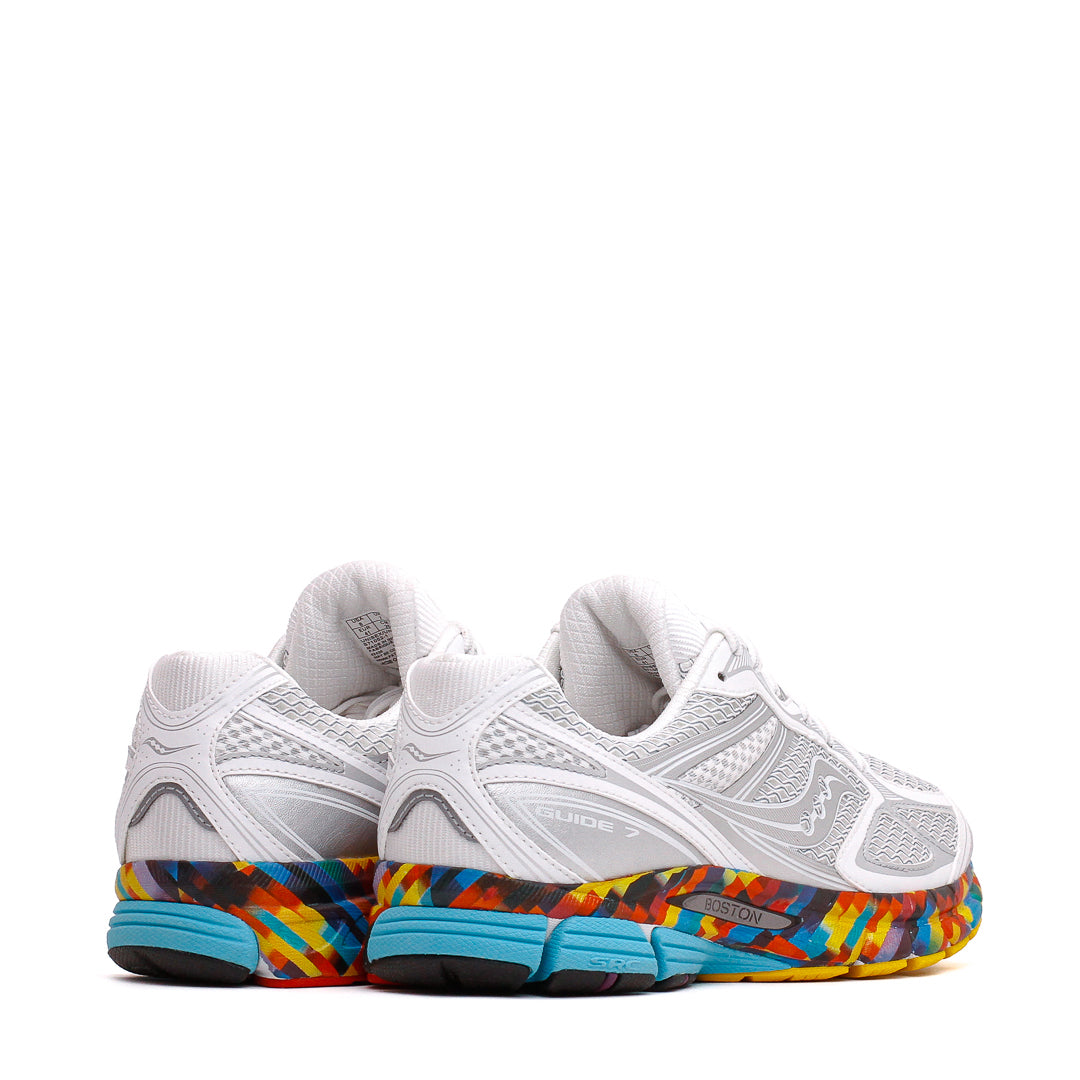 Saucony Men ProGrid Guide 7 White Multi S71052-1 - FOOTWEAR - Canada