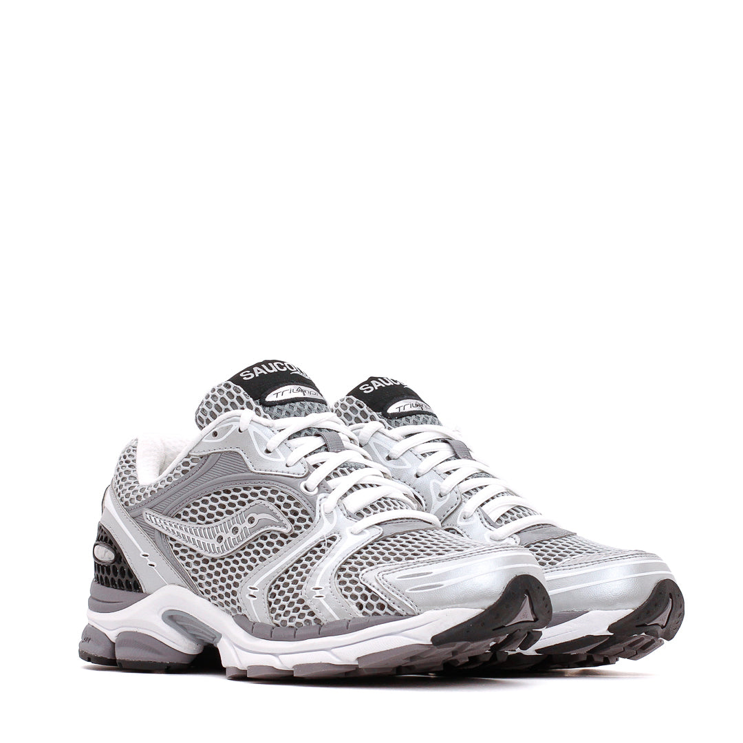 Saucony Men Progrid Triumph 4 Grey Silver S70704 - 10 - FOOTWEAR Canada