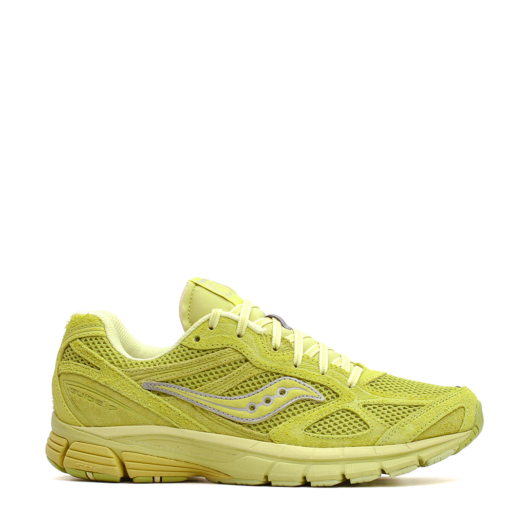 Saucony x 3sixteen Unisex ProGrid Guide 7 Lime Raffia S71044-2 - FOOTWEAR - Canada Main image