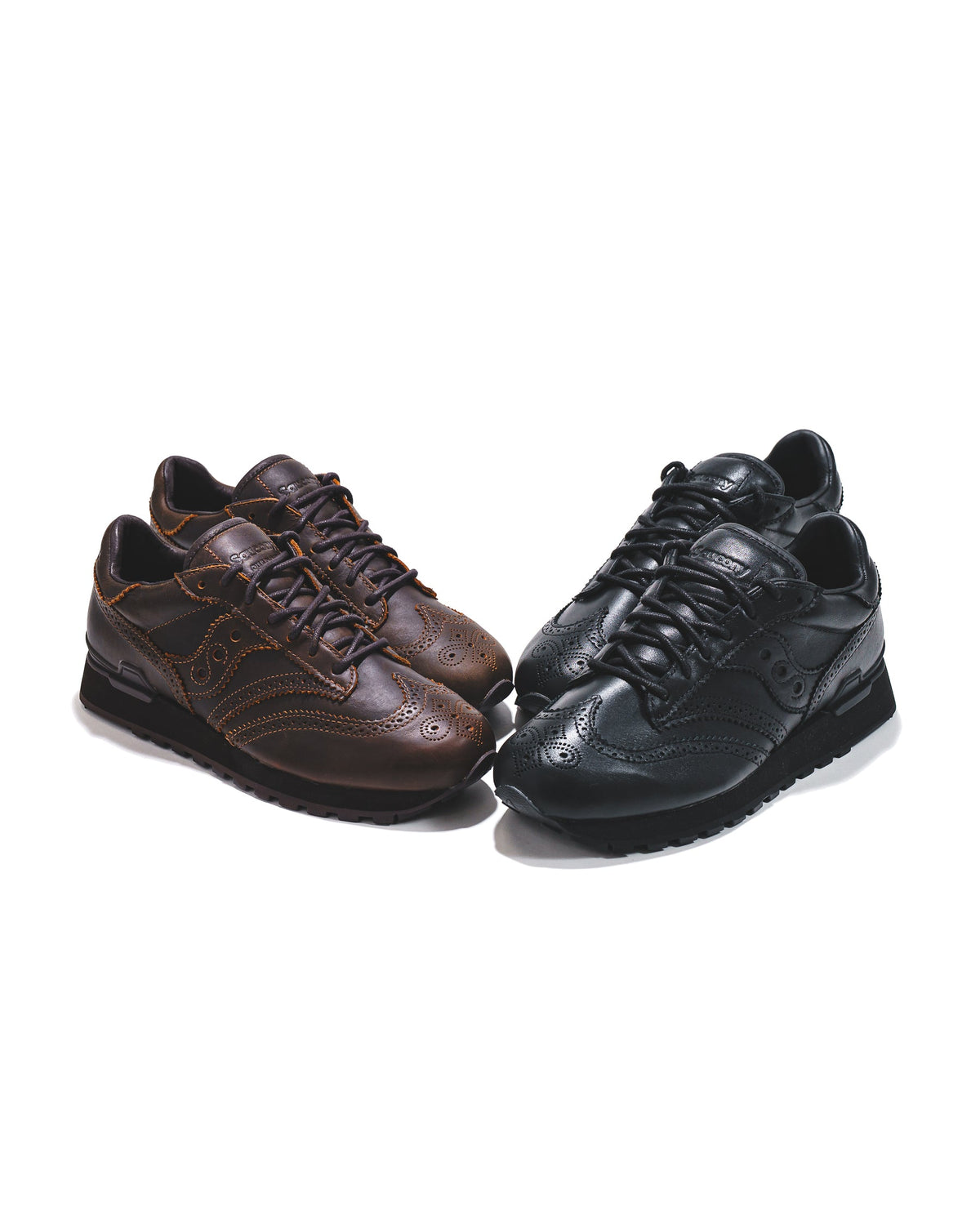 Saucony x Engineered Garments Men Shadow Original Wingtip Brown S71046-1 - FOOTWEAR - Canada